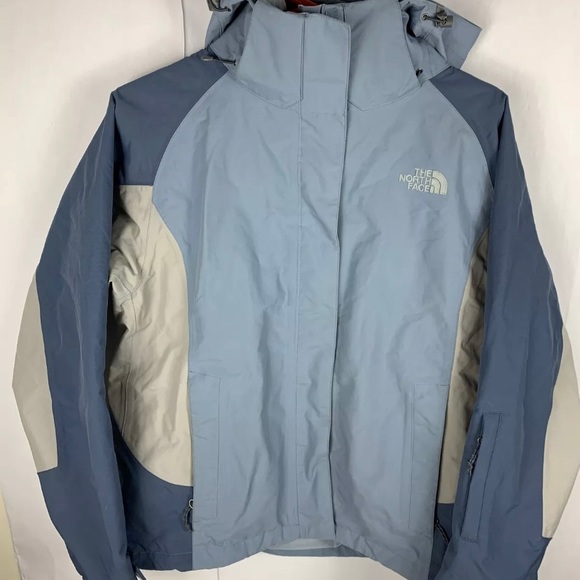 North Face Woman’s North Face HyVent grey/blue